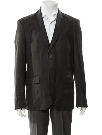 Pre-owned Agnès B. Wool Blazer In Black