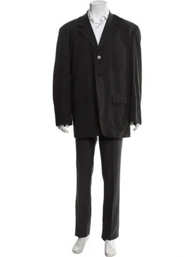 Pre-owned Agnès B. Wool Blazer In Black