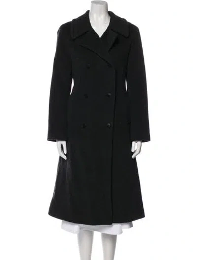Pre-owned Agnès B. Wool Coat In Black