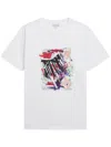 Agnès B. X Bishop Brando Cotton T-shirt In 白色