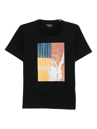 Agnès B. X Brendan Lynch Le Mixte T-shirt In Animal Print