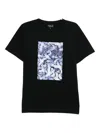 Agnès B. X Creepy Mouse Graphic-print T-shirt In Black