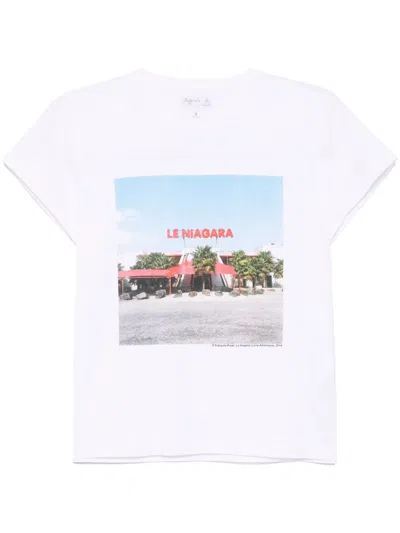 Agnès B. X Francois Prost Brando T-shirt In White
