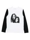 Agnès B. X Rafael Gray Graphic-print T-shirt In White