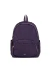 Agnès B. Zip Backpack In Purple