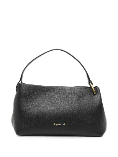 Agnès B. Zoe Shoulder Bag In Black