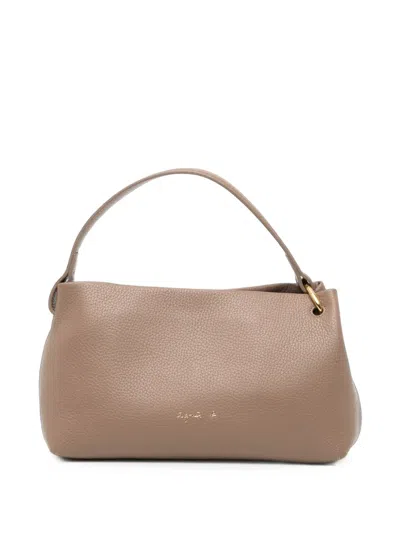 Agnès B. Zoe Tote Bag In Brown