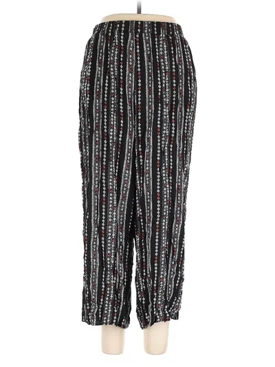 Pre-owned Agnes Orinda Casual Pants In Black