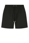 Agnona Black Polyester Swimming Shorts