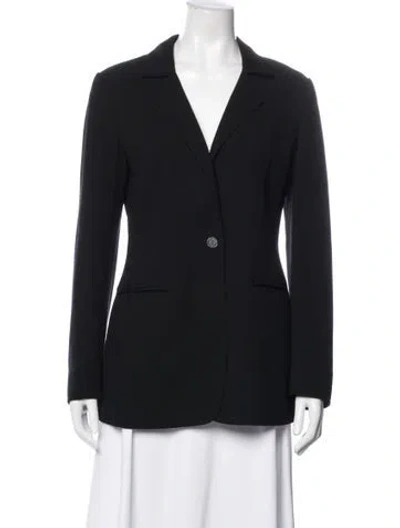 Pre-owned Agnona Blazer In Blue