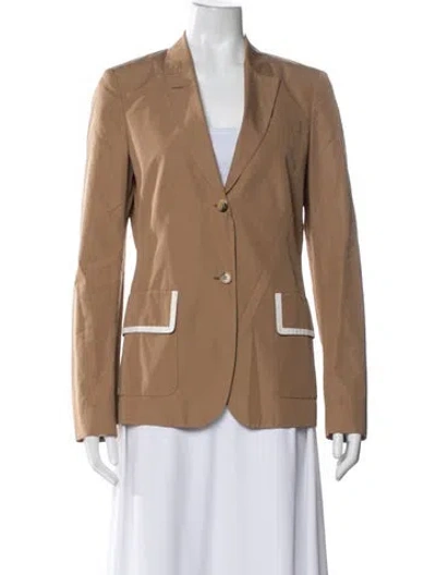 Pre-owned Agnona Blazer In Brown