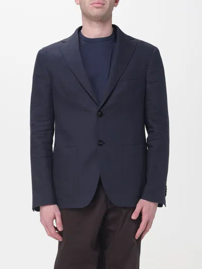 Agnona Blazer Men  In Blue