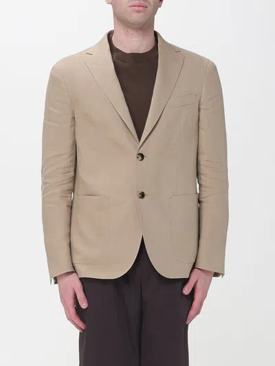 Agnona Blazer Men  In Brown