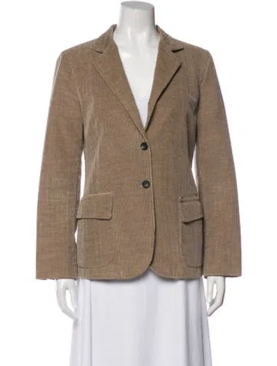 Pre-owned Agnona Blazer In Neutral