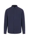 Agnona Buttoned Shirt In Blue