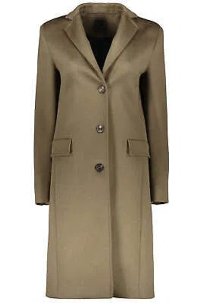 Pre-owned Agnona Cashmere Coat In Green