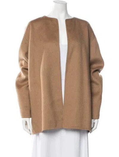 Pre-owned Agnona Cashmere Jacket In Neutrals