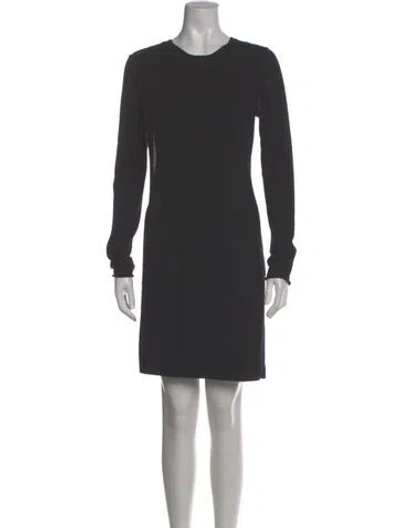 Pre-owned Agnona Cashmere Knee-length Dress In Gray