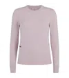 Agnona Cashmere Lipstick Sweater In Pink