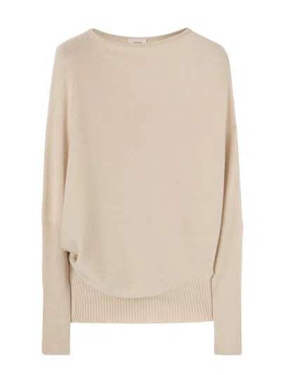 Agnona Cashmere Sweater In Neutral