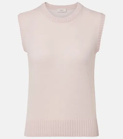 Agnona Cashmere Vest In Pink