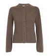 AGNONA CASHMERE VIMINI STITCH CARDIGAN