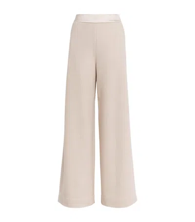 Agnona Cashmere-wool Tessa Trousers In Multi