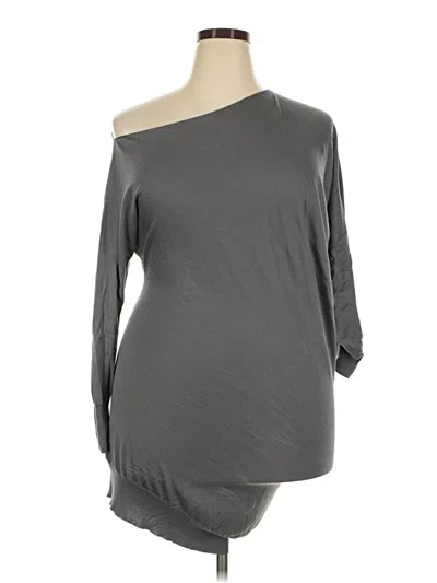 Pre-owned Agnona Casual Dress In Gray