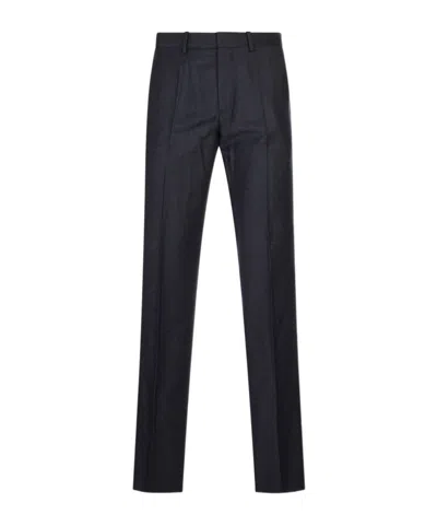 Agnona Casual Trousers With Belt Loops In Transparent