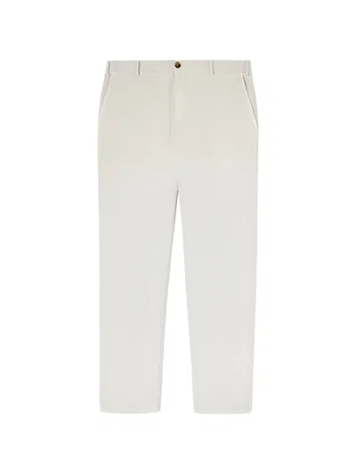 Agnona Chino Trousers In White