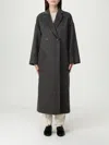 Agnona Double-breasted Patch-pocket Coat In Multi