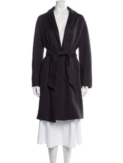 Pre-owned Agnona Coat In Purple