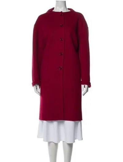 Pre-owned Agnona Coat In Red