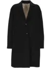 Agnona Coats In Black