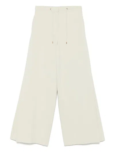 AGNONA COTTON CREPE TROUSERS
