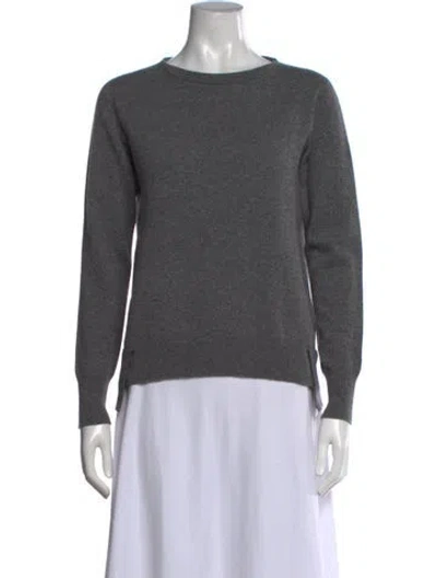 Pre-owned Agnona Crew Neck Sweater In Grey