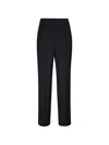 Agnona Elasticated Trousers In Black