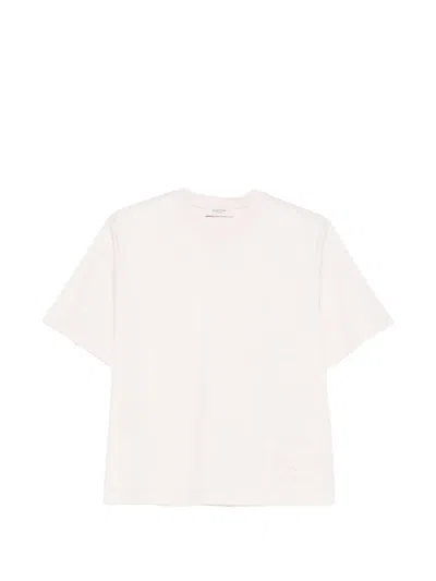 Agnona Embroidered T-shirt In White