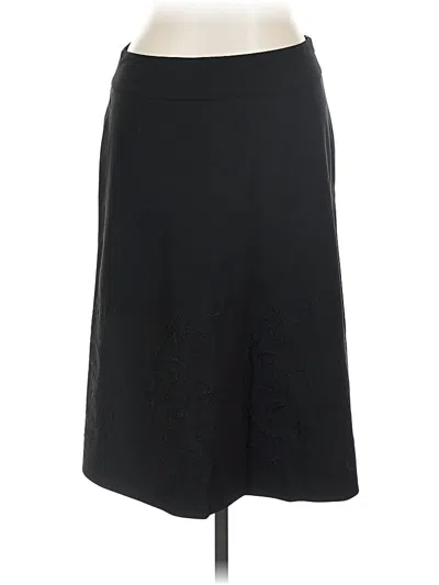 Pre-owned Agnona Formal Skirt In Black
