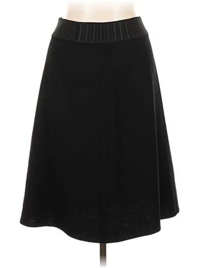 Pre-owned Agnona Formal Skirt In Black