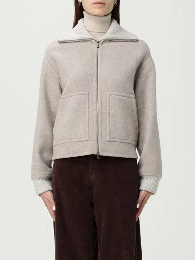 AGNONA JACKET AGNONA WOMAN COLOR DOVE GREY,434969073