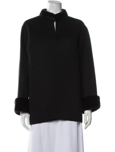 Pre-owned Agnona Jacket In Black