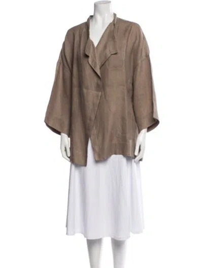 Pre-owned Agnona Jacket In Neutral