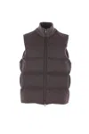 Agnona Wool-blend Padded Gilet In Multi