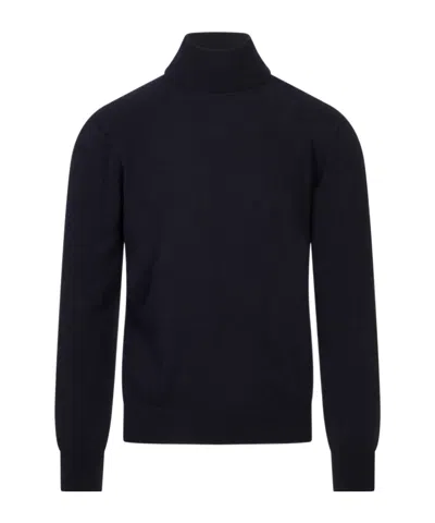Agnona Turtleneck Long-sleeve Sweater In Multi