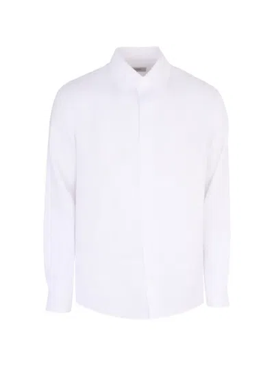 Agnona Long-sleeve Shirt In White