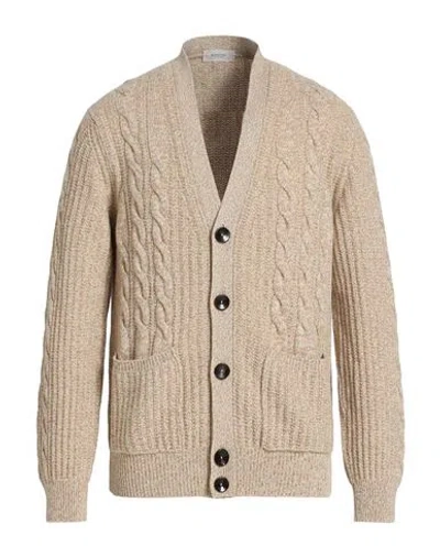 Agnona Man Cardigan Beige Size M Cashmere In Neutral