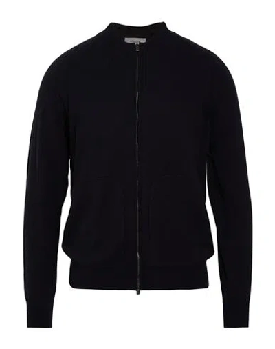 Agnona Man Cardigan Midnight Blue Size M Cashmere, Polyester