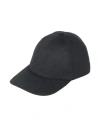 Agnona Man Hat Black Size L Silk, Cashmere
