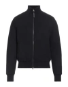 Agnona Man Jacket Midnight Blue Size Xl Cashmere, Brass